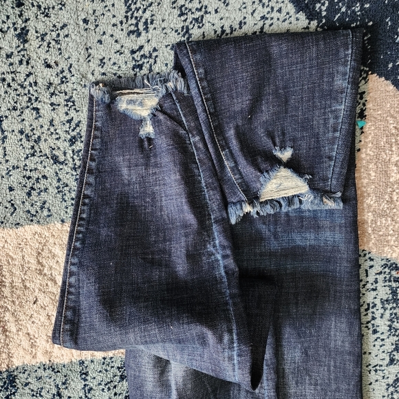 Kancan alyssa high rise raw hem skinny ankle jeans size 3XL - Picture 6 of 8